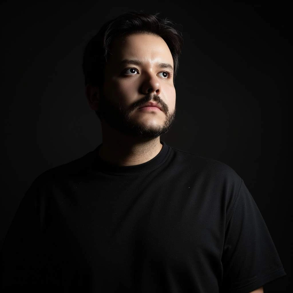 Retrato del Mago Luis Medellín